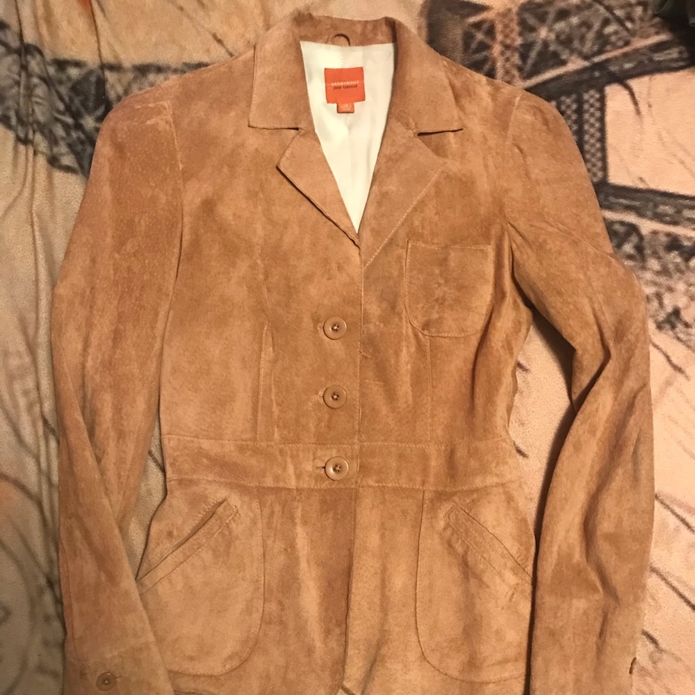 Anonymous Suede Blazer Size XS